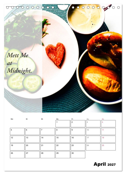 Mettkalender - Spread Some Mett. (CALVENDO Wandkalender 2027)