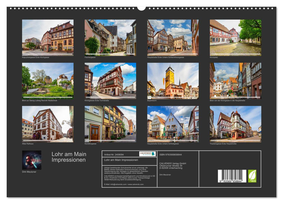 Lohr am Main Impressionen (CALVENDO Premium Wandkalender 2027)