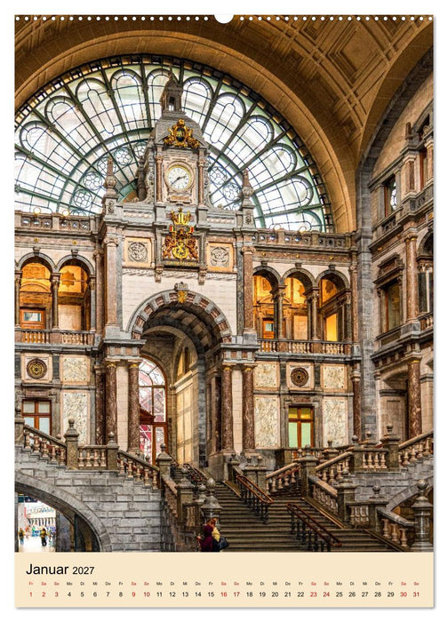 Antwerpen - PRACHTVOLL UND EINZIGARTIG (CALVENDO Premium Wandkalender 2027)