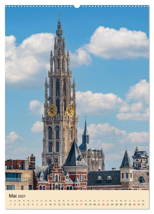 Antwerpen - PRACHTVOLL UND EINZIGARTIG (CALVENDO Premium Wandkalender 2027)