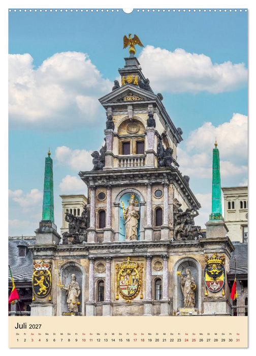 Antwerpen - PRACHTVOLL UND EINZIGARTIG (CALVENDO Premium Wandkalender 2027)