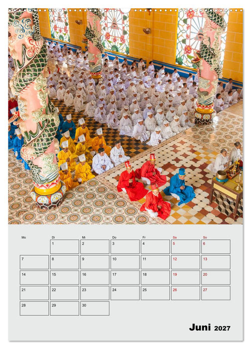 VIETNAM - Mein Urlaubsplaner (CALVENDO Wandkalender 2027)