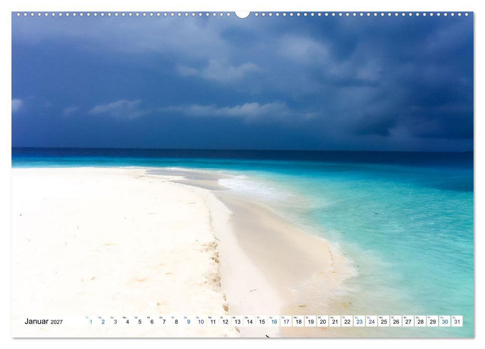 MALEDIVEN Wunderwelt (CALVENDO Premium Wandkalender 2027)