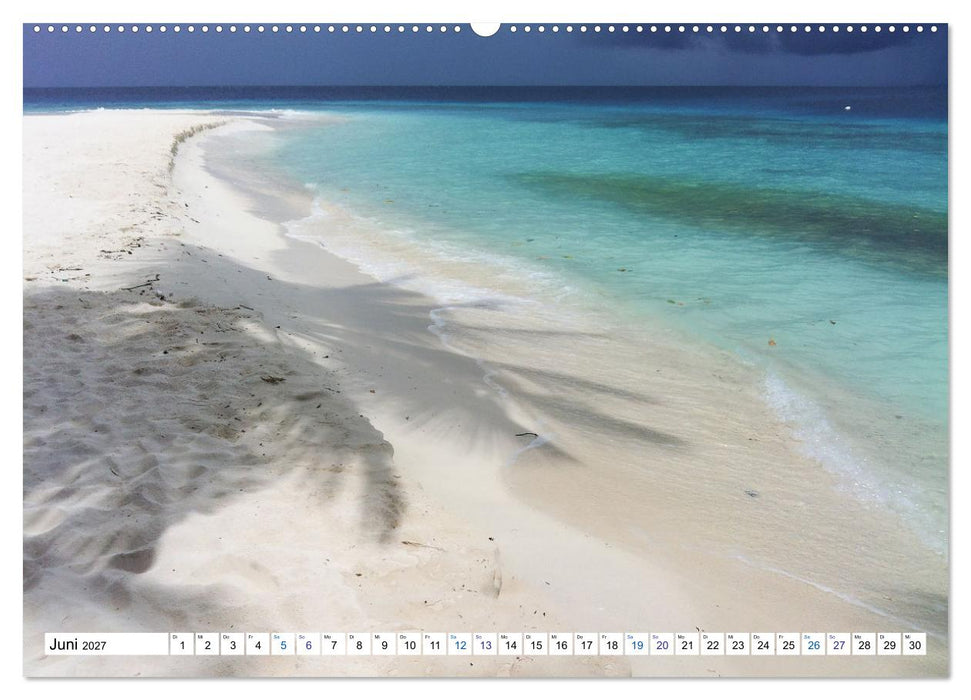 MALEDIVEN Wunderwelt (CALVENDO Premium Wandkalender 2027)
