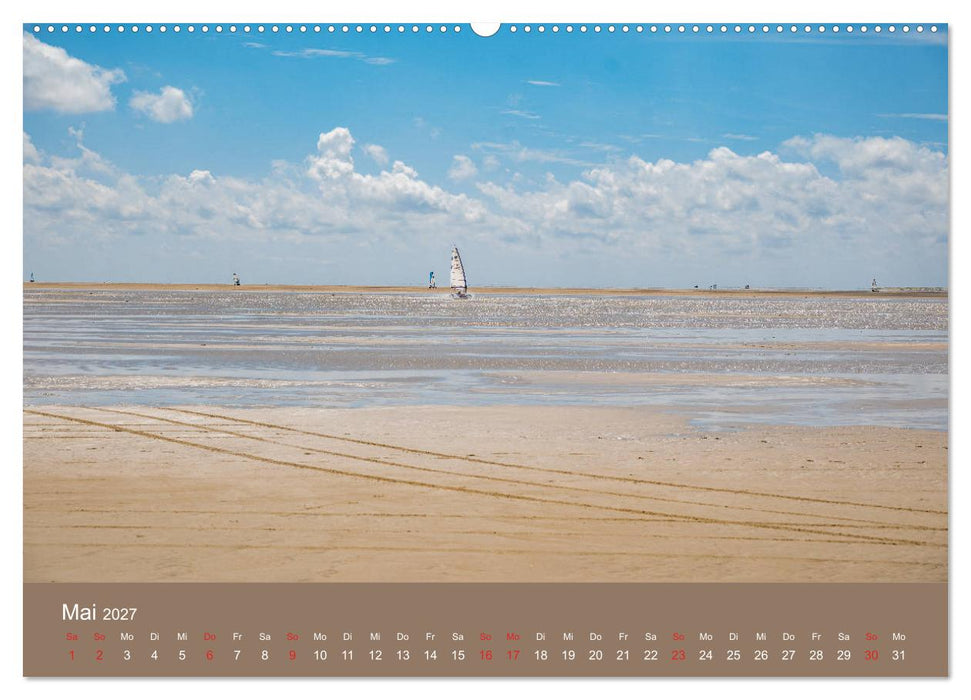 Römö - Wasser, Wind und endloser Strand (CALVENDO Wandkalender 2027)