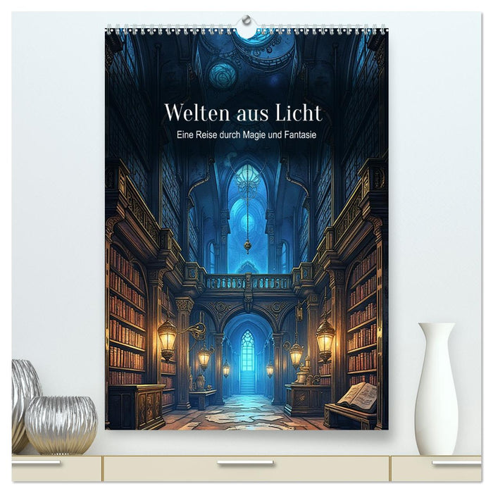 Welten aus Licht – Eine Reise durch Magie und Fantasie (CALVENDO Premium Wandkalender 2027)