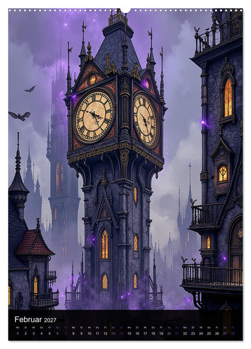 Welten aus Licht – Eine Reise durch Magie und Fantasie (CALVENDO Premium Wandkalender 2027)