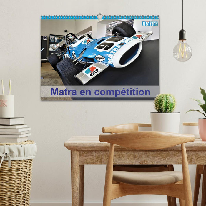 Matra en compétition (CALVENDO Calendrier mensuel 2027)