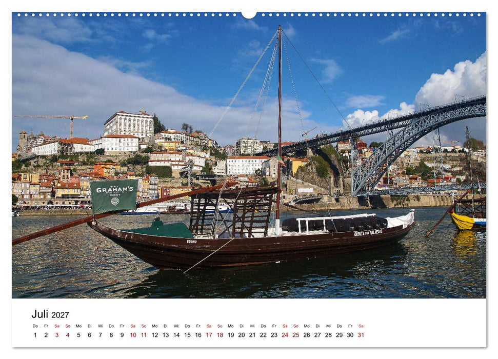 Einzigartiges Portugal (CALVENDO Premium Wandkalender 2027)