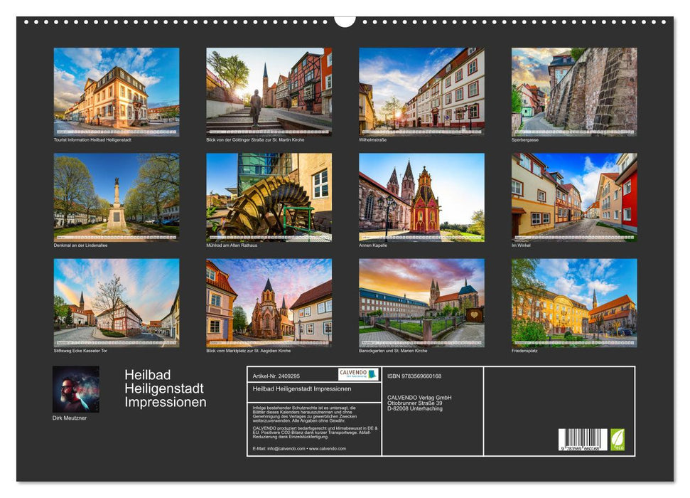 Heilbad Heiligenstadt Impressionen (CALVENDO Wandkalender 2027)
