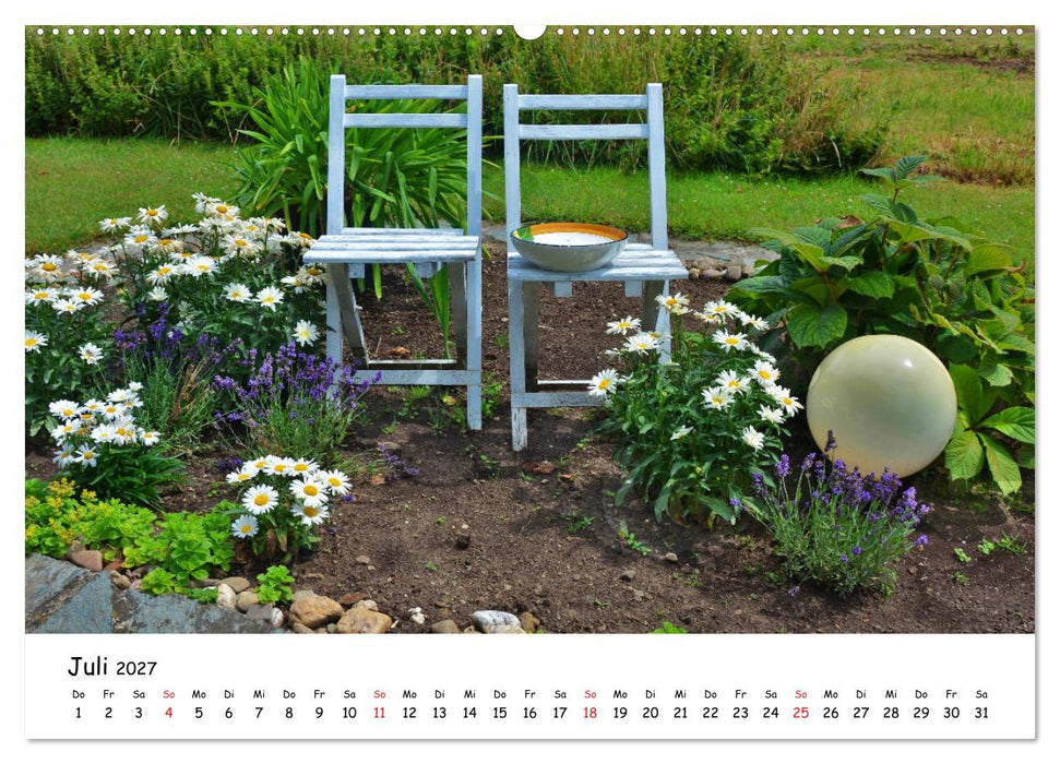 Mein Garten Eine Leidenschaft (CALVENDO Premium Wandkalender 2027)