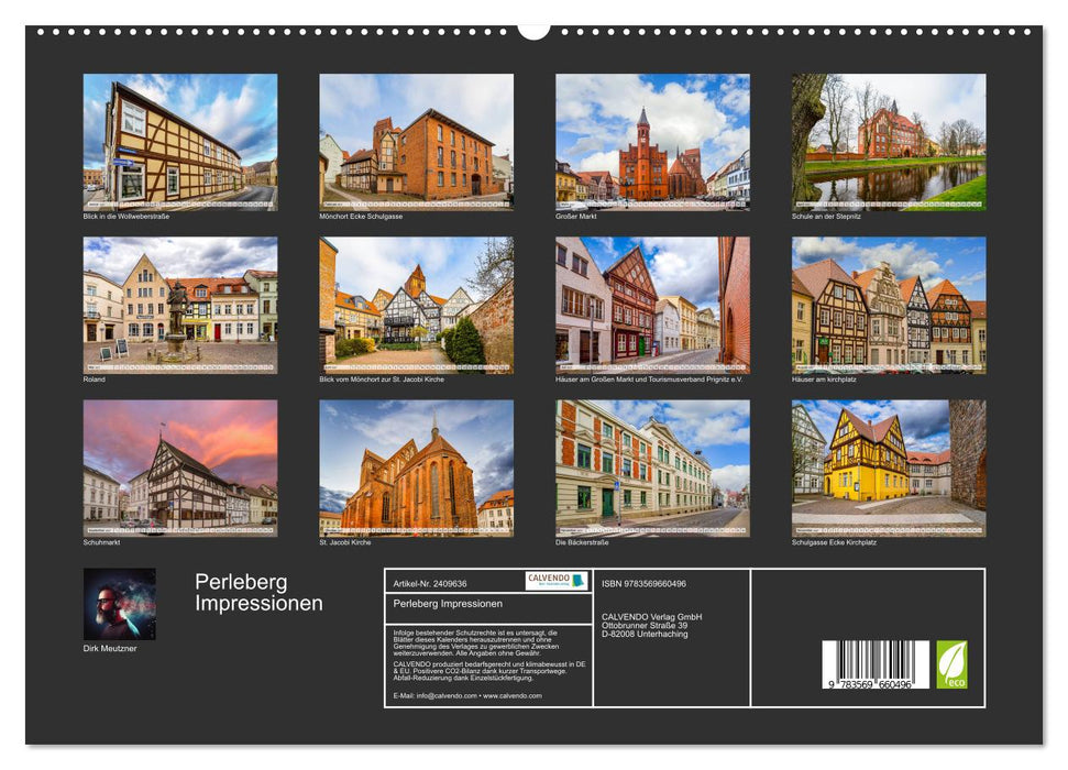 Perleberg Impressionen (CALVENDO Premium Wandkalender 2027)