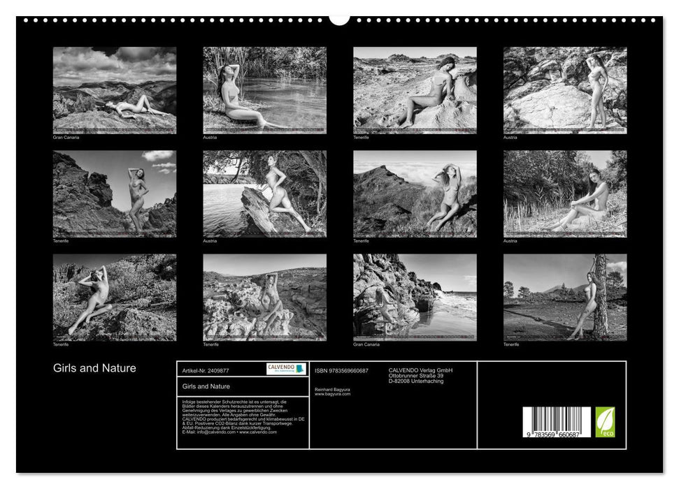 Girls and Nature (CALVENDO Premium Wandkalender 2027)