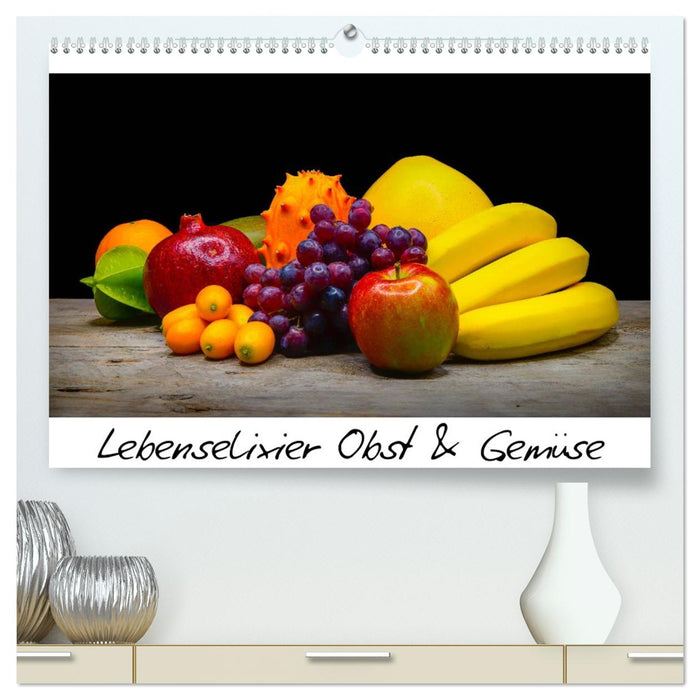 Lebenselixier Obst und Gemüse (CALVENDO Premium Wandkalender 2027)