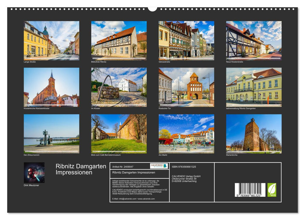 Ribnitz Damgarten Impressionen (CALVENDO Premium Wandkalender 2027)