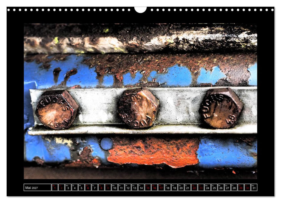 Fotokalender Industrial Art (CALVENDO Wandkalender 2027)