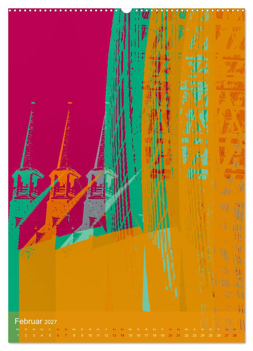 Pop-Artiges Köln (CALVENDO Wandkalender 2027)