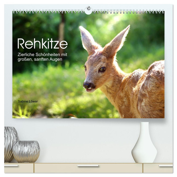 Rehkitze, zierliche Schönheiten mit großen, sanften Augen (CALVENDO Premium Wandkalender 2027)