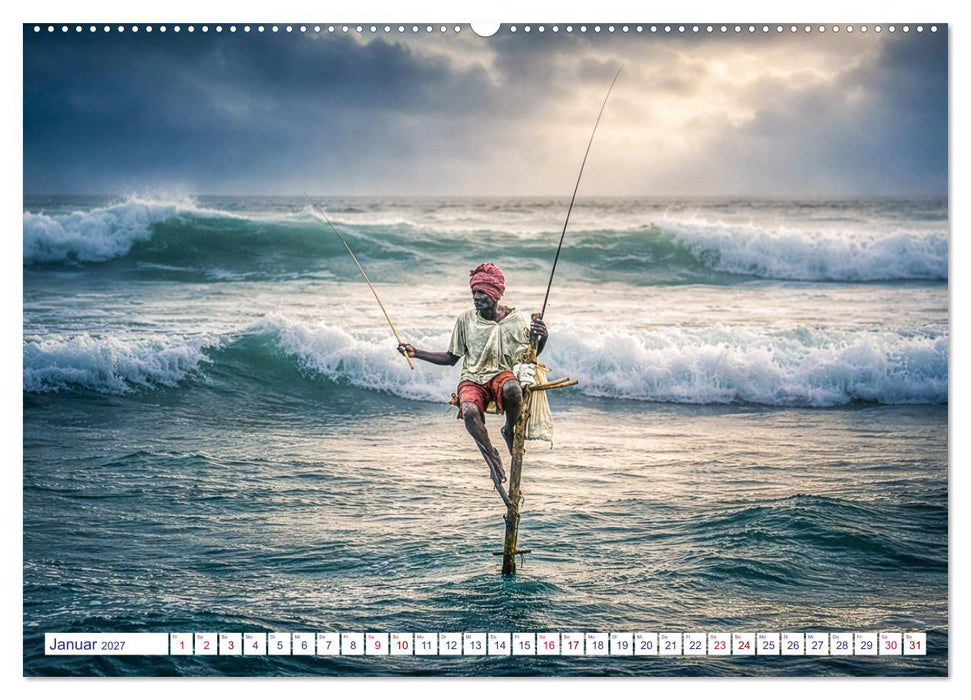 Sri Lanka - Zwischen Alltag und Ewigkeit (CALVENDO Premium Wandkalender 2027)