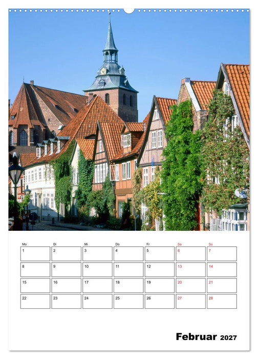 Lüneburg, von der schönsten Seite (CALVENDO Wandkalender 2027)