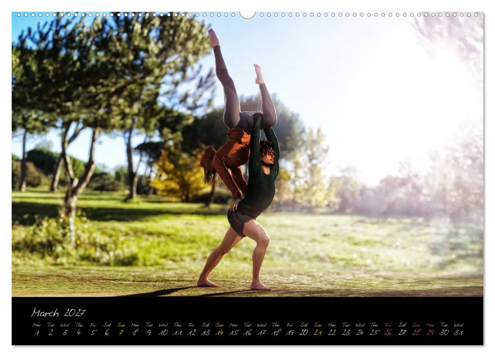 Yoga Couples - Harmony and Passion (CALVENDO Premium-Calendar 2027)