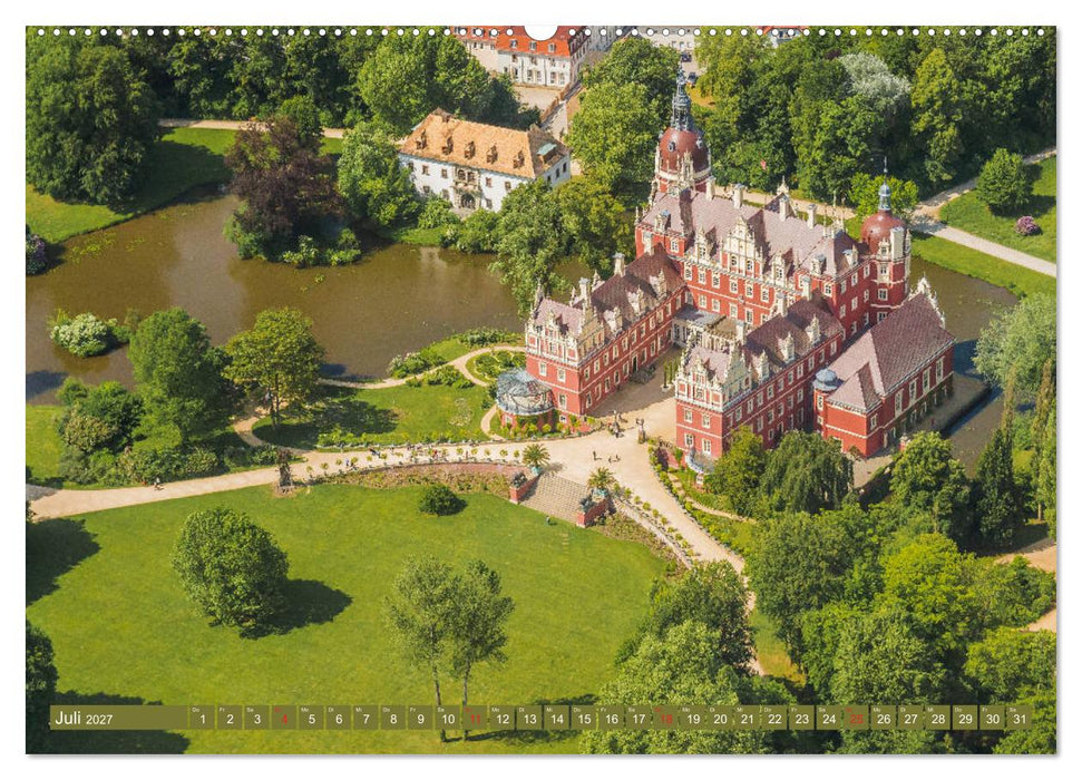 Bad Muskau an der Neiße (CALVENDO Premium Wandkalender 2027)