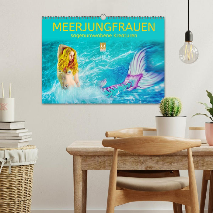 Meerjungfrauen - sagenumwobene Kreaturen (CALVENDO Wandkalender 2027)