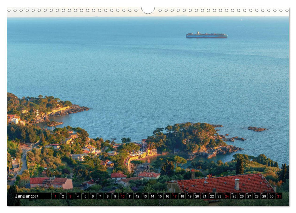 Bunte Woche in Ligurien (CALVENDO Wandkalender 2027)