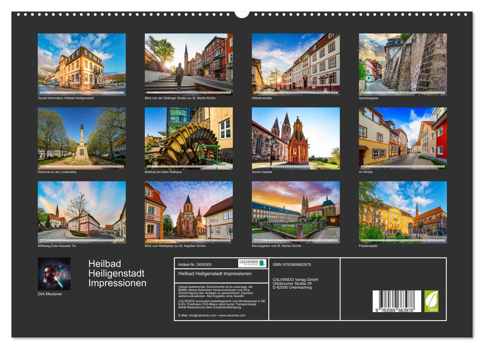 Heilbad Heiligenstadt Impressionen (CALVENDO Premium Wandkalender 2027)