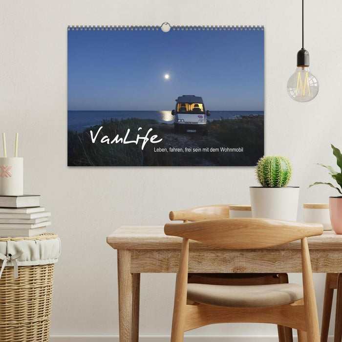 Vanlife - Leben, fahren, frei sein mit dem Wohnmobil (CALVENDO Wandkalender 2027)