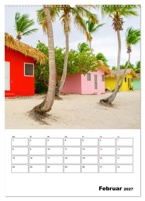 Karibik pur - mit Charme und Zauber (CALVENDO Premium Wandkalender 2027)