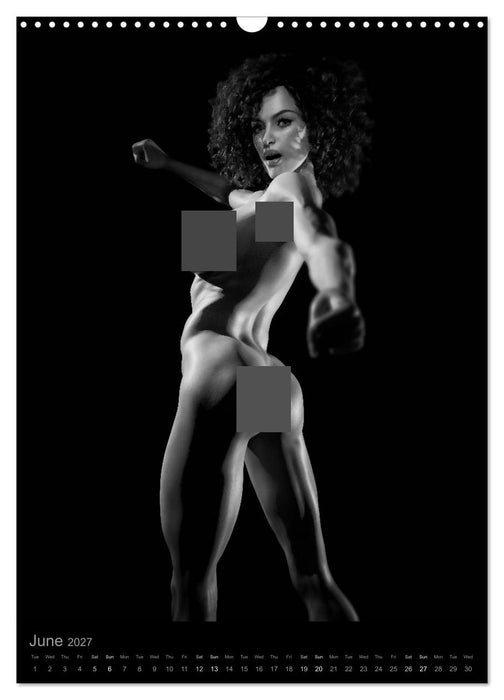 POWER NUDES (CALVENDO Monthly Calendar 2027)