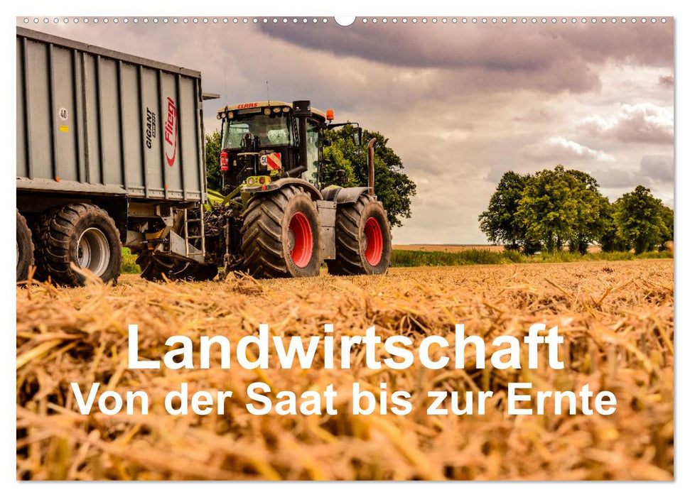Landwirtschaft - Von der Saat bis zur Ernte (CALVENDO Wandkalender 2027)