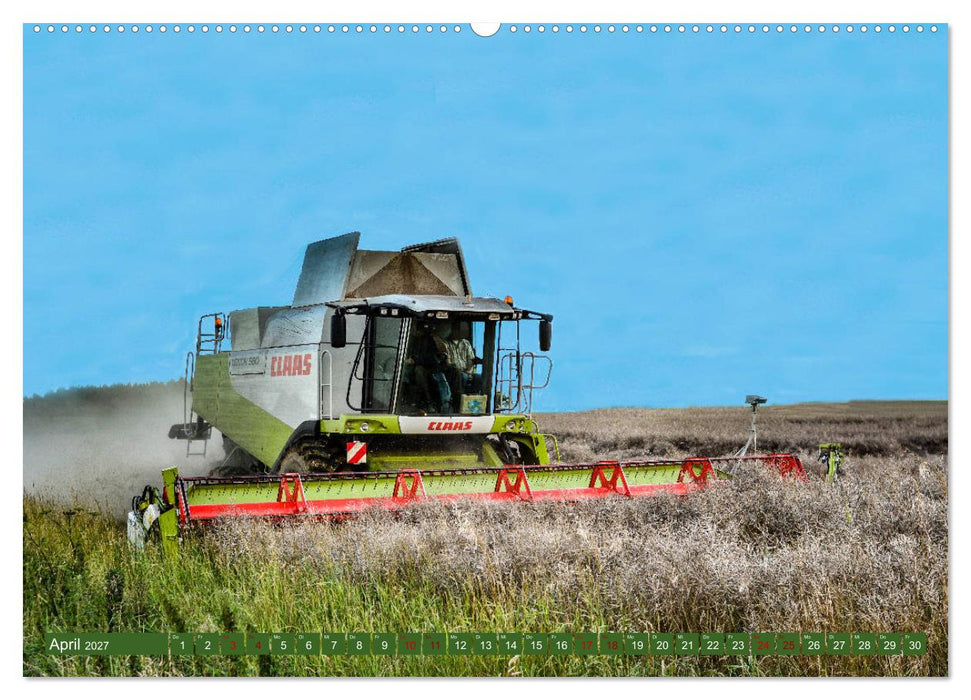 Landwirtschaft - Giganten im Kornfeld (CALVENDO Wandkalender 2027)