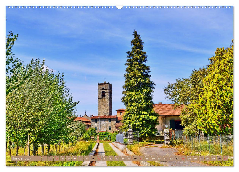 Garfagnana, Impressionen aus dem Norden der Toskana (CALVENDO Wandkalender 2027)
