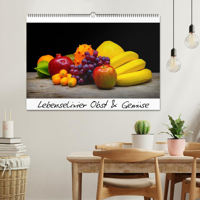 Lebenselixier Obst und Gemüse (CALVENDO Wandkalender 2027)