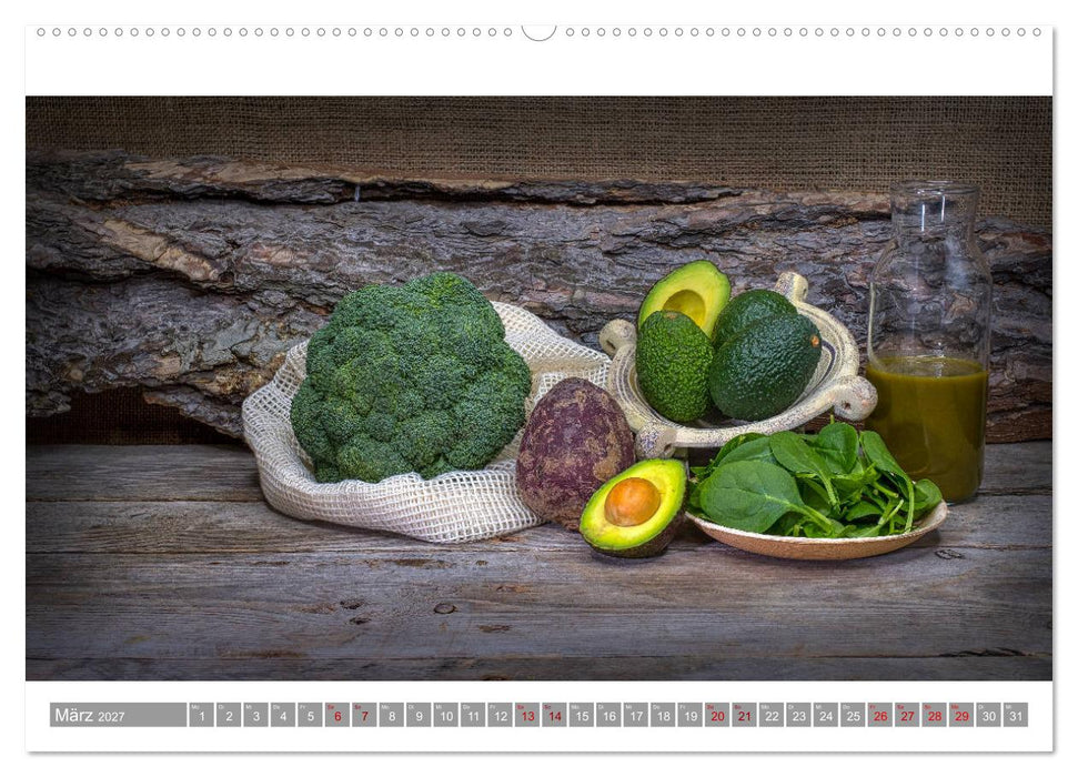 Lebenselixier Obst und Gemüse (CALVENDO Wandkalender 2027)