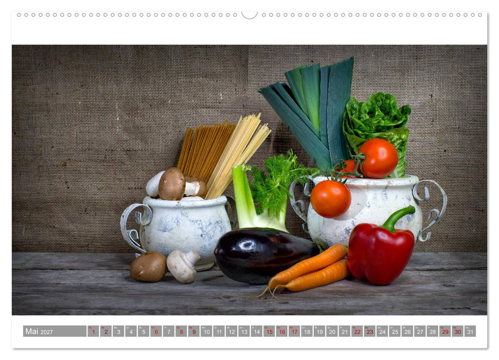 Lebenselixier Obst und Gemüse (CALVENDO Wandkalender 2027)
