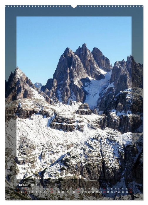 Bergwelten Wandkalender (CALVENDO Wandkalender 2027)