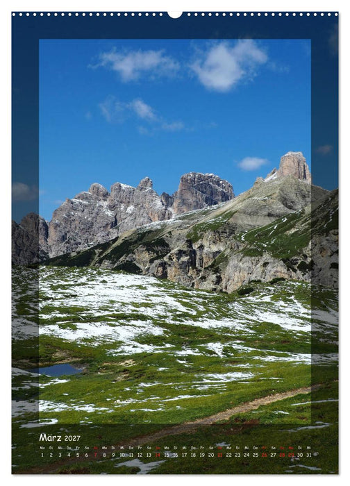 Bergwelten Wandkalender (CALVENDO Wandkalender 2027)