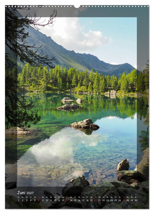 Bergwelten Wandkalender (CALVENDO Wandkalender 2027)