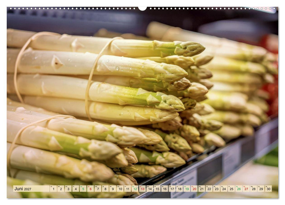 Weißer Spargel (CALVENDO Premium Wandkalender 2027)