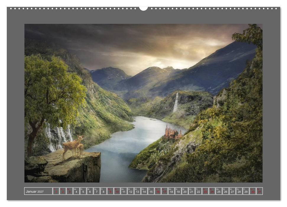 Uraltes Land (CALVENDO Premium Wandkalender 2027)