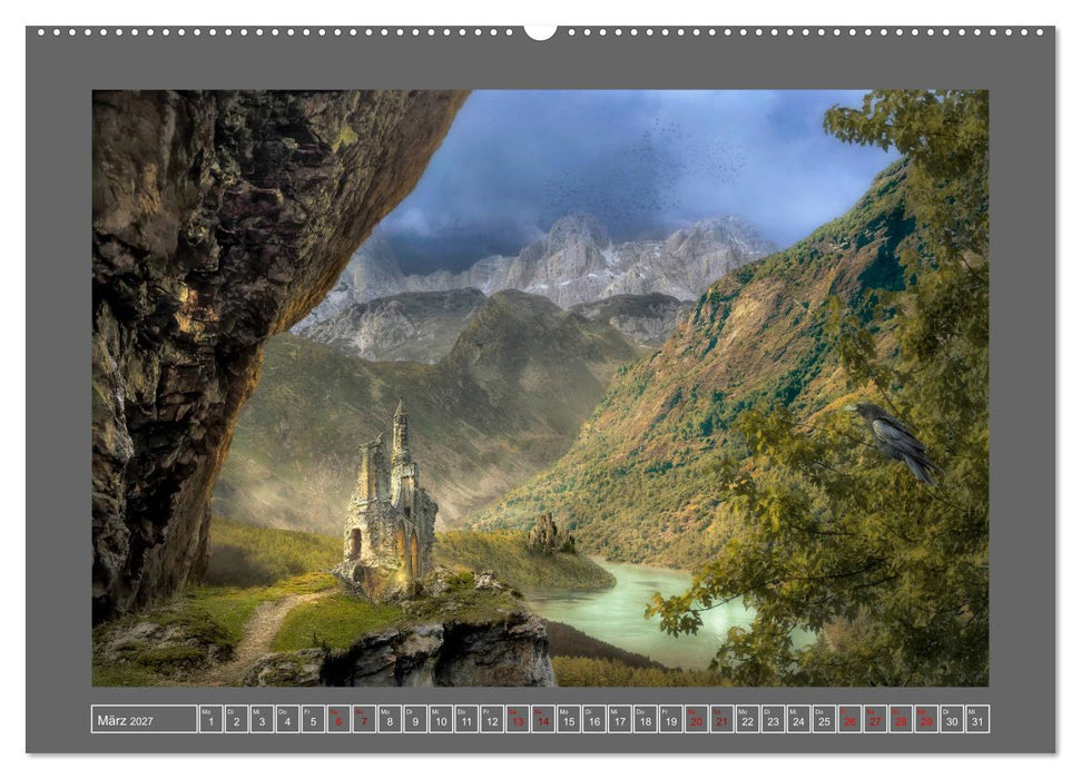 Uraltes Land (CALVENDO Premium Wandkalender 2027)