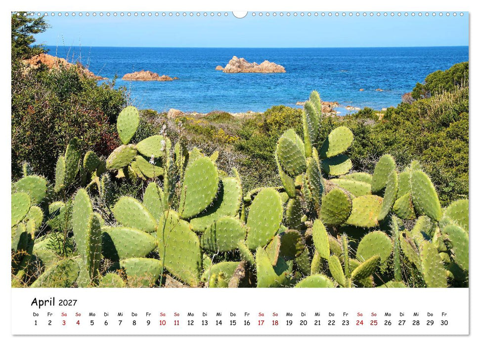 Sardinien - Ein Stück Karibik im Mittelmeer (CALVENDO Premium Wandkalender 2027)