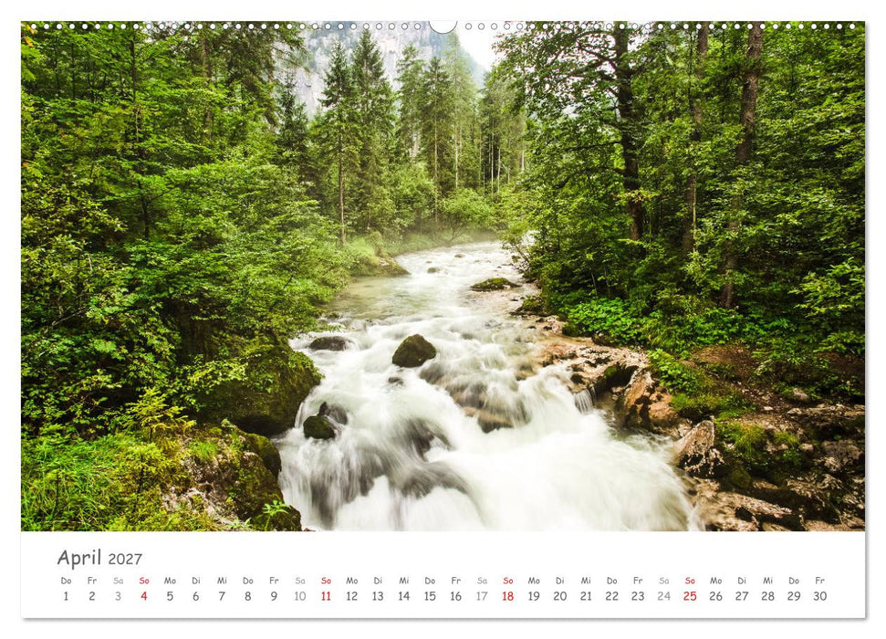Gemma wandern - Wanderungen im Salzkammergut (CALVENDO Wandkalender 2027)