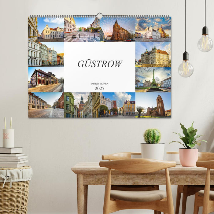 Güstrow Impressionen (CALVENDO Wandkalender 2027)