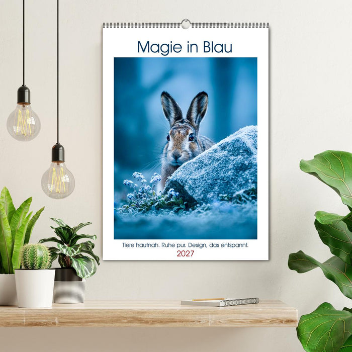 Magie in Blau (CALVENDO Wandkalender 2027)