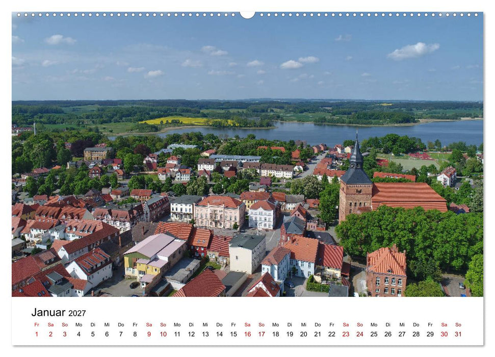 Sternberg in Mecklenburg - Luftaufnahmen von Markus Rein (CALVENDO Wandkalender 2027)