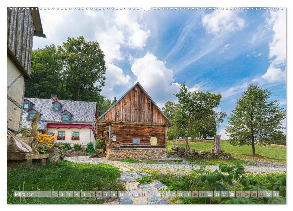 Vogtland - Farben einer Landschaft (CALVENDO Wandkalender 2027)